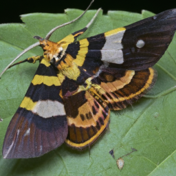 banded sunflower moth