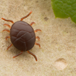 brown flour mite