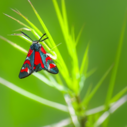 cinnabar moth