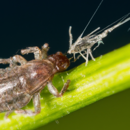 dog biting louse