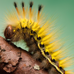 yellownecked caterpillar