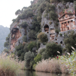 Dalyan'daki Likya Kral Mezarları