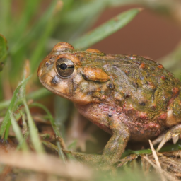 African Viviparous Toad (Nectophrynoides asperginis) 