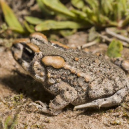 African Viviparous Toad (Nectophrynoides laticeps) 