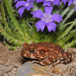 African Viviparous Toad (Nectophrynoides minutus) 