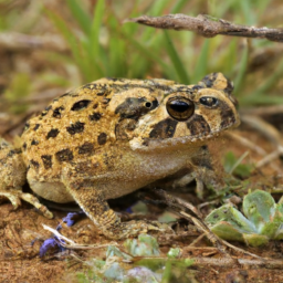 African Viviparous Toad (Nectophrynoides paulae) 