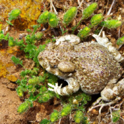 African Viviparous Toad (Nectophrynoides wendyae) 