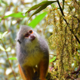 Andean Titi Monkey