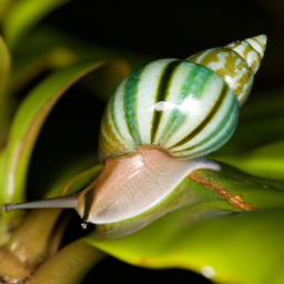 O'ahu Tree Snail (Achatinella viridans) 