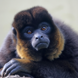 Yellow-tailed Woolly Monkey